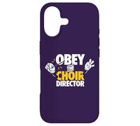 Obey the Choir Director Singing Voice Coach Rehearsal Gift Case for iPhone 17