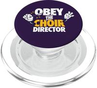 Obey the Choir Director Singing Voice Coach Rehearsal Gift PopSockets PopGrip for MagSafe
