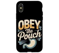 Obey The Pouch Bariatric Surgery Motivation Case for iPhone X/XS
