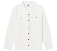 Obey Women's Camille Waffle Shirt Muted White