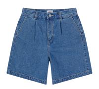 Obey Women's Eli Pleated Short Light Indigo