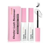 Obeyalash Cluster Lash Remover 10ml/0.35oz Individual Eyelash Remover for Cluster Lashes Glue Low Irritation Lash Bond Removal DIY Eyelash Extension Oil Textur Gentle Soothing Nourishing(2pcs)