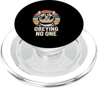 Obeying No One Retro Cat PopSockets PopGrip for MagSafe