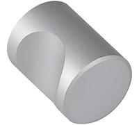 OBF 72 0520 47 Grimme Alasco Designer Drawer Knob Diameter 20 mm Cylindrical Depth 25.5 mm Aluminium DM
