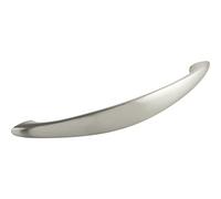 OBF Grimme Algol 08 7444 19 Furniture Handle with Die-Cast Zinc Nickel-Plated Matte Silver