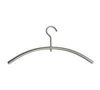 OBF-Online-Discount 9000 Grimme Pachet Rotating Hangers Metal Clothes Hangers Width 445 mm Brushed Stainless Steel Silver