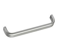 OBF-Online-Discount Grimme 08 8356 47 Drawer Handle Ansar Furniture Handle Width 200 mm Cabinet Handle Aluminium Natural Anodised Silver Hole Spacing 192 mm