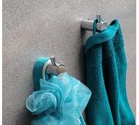 OBI Mindora Chrome-Plated Brass Wall Hooks Bathroom Coat Towel 2 Pieces