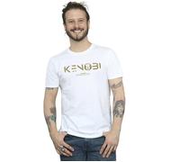 Obi-Wan Kenobi Logo T-Shirt Star Wars White 5XL