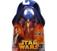 Obi-Wan Kenobi with Pilot Gear No. 55 Star Wars Revenge of the Sith Collection 2005 Hasbro