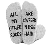 Obidodi Dog Lovers Gifts For Women, Socks for Dogs Mum Gifts, All My Other Socks Are Covered In Dog Hair, Funny Present For Wife Sister Mum Valentines Vet Christmas Birthday