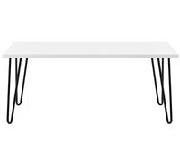 Obion Retro Coffee Table in White - 5011015COMUK