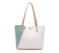 OBiQuzz Women's Shopping Bag, Fashion Handbags, Women's Purse, Shoulder Bags, Lottery Life Tote Bags, White, One Size