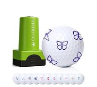 Obirdie Self-Inking Golf Ball Stamp | Chic & Fun Golf Ball Stamper | Fast-Drying, Waterproof Golf Ball Marker Stamp | Reusable Golf Accessories for Women | Golfer Gifts | Golf Gadgets (Butterfly)