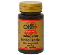 Obire Hydrolyzed Marine Collagen + Magnesium 600 mg 60 Capsules