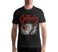 Obituary Band Graphic Men Ultra Cotton Adult Fashion T-Shirt Black XL