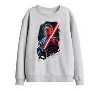 Obiwan Kenobi Reva Painted Kids Sweatshirt, Athletic Heather, 9-11