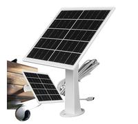 objbhuely Camera Solar Panel | Camera Solar Panel with 360 Degree Adjustable Mount | Charger Fast Charging for Battery Outdoor Adventures Travel Remote Work Road Trips Camping Lawn