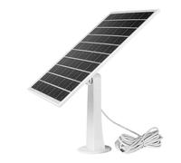 objbhuely Solar Panel for Camera | Camera Solar Panel with 360 Degree Adjustable Mount - Charger Fast Charging for Battery Outdoor Adventures Travel Remote Work Road Trips Camping Lawn