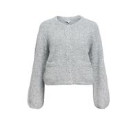 Object Cardigan Knitted L, Medium Grey Melange, L