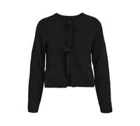Object Female Cardigan Short Wool Blend, Black, M