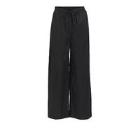 Object Female Wide Leg Comfortable Trousers, Black, 8