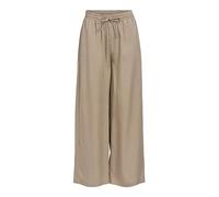 Object Female Wide Leg Comfortable Trousers, Fossil, 14
