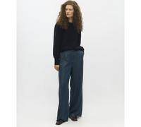 Object Frame Elasticated Waist Trouser DARK DENIM BLUE EXTRA SMALL