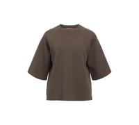 Object Reynard 2/4 Short Sleeve Sweater Brown S Women