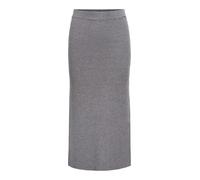 Object Objreynard Hw Knit Skirt Noos, Medium Grey Melange, XS