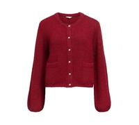 Object Objsaggia Re L/S Knit Cardigan Noos, Karanda Red, XS