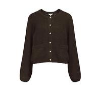 Object Women's Objsaggia Re L/S Knit Cardigan Noos, Seal Brown, XS