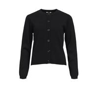 Object Women's Objester SLI L/S Knit Cardigan Noos Sweater, Black, S