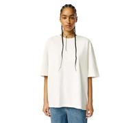 OBJECT Women's Objgima 2/4 Oversize T-Shirt Noos, Cloud Dancer, XS