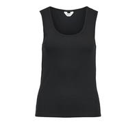 Object Women's Objjamie S/L SLI Tank Top Noos, Black, S