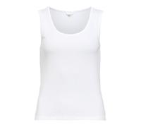 Object Women's Objjamie S/L SLI Tank Top Noos, White, S