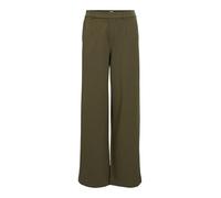 OBJECT Women's OBJLISA Wide Pant NOOS Cloth Trousers, Ivy Green, 12