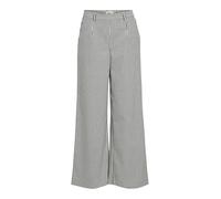 Object Lisa Wide Leg Fit Pants Grey 38 Woman