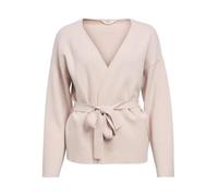 Object Women's Objreynard L/S Cardigan Noos Sweater, Silver Gray, S