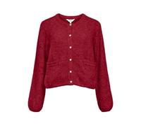 Object Women's Objsaggia Re L/S Knit Cardigan Noos, Karanda Red, XS