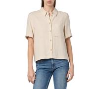 Object Women's Objsanne 2/4 Shirt Noos Blouse, Sandshell, 8