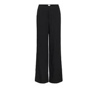 Object Women's Objsanne Aline Wide Pant Noos, Black, 10