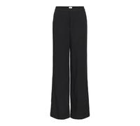 Object Women's Objsanne Aline Wide Pant Noos Trouser, Black, 12