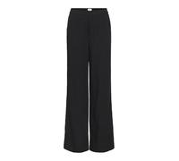 Object Women's Objsanne Aline Wide Pant Noos Trouser, Black, 8