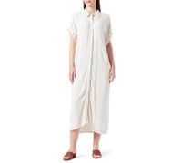 Object Women's Objsanne Tiana S/S Dress Noos, Sandshell, 10