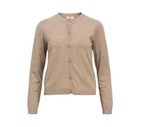 Object Women's Objthess L/S Short Cardigan Noos Sweater, Desert Taupe/Detail: Melange, M