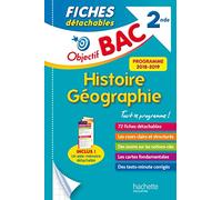 Objectif Bac Fiches Détachables Histoire-Geographie 2nde