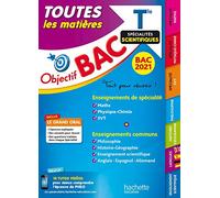 Objectif BAC - Physique-Chimie-SVT BAC 2021