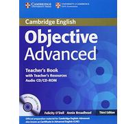 Objective Advanced Teacher's Book with Teacher's Resources Audio CD/CD-ROM
