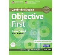 Objective First Student's Book with Answers with CD-ROM
